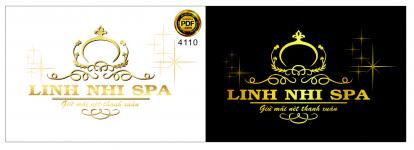 Vector logo Linh Nhi Spa file PDF