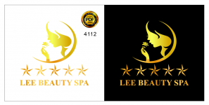 Vector logo Lee Beauty spa file corel