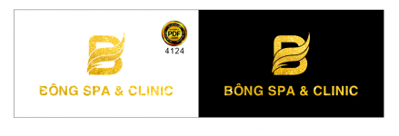 Vector logo Bông Spa & Clinic file corel