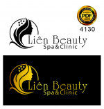 Vector logo Liên Beauty Spa & Clinic file corel