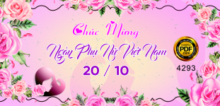 Chúc mừng ngày phụ nữ Việt Nam 20/10 #4 file corel