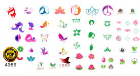 Logo Spa đẹp làm biển quảng cáo Corel