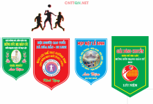 Logo Hội sinh viên và cờ lưu niệm file CDR x4