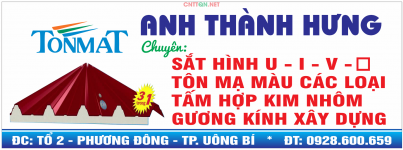 Bảng biển Tôn Tonmat - tôn mạ màu các loại file CDR