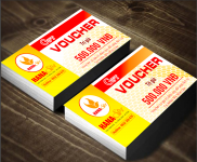 Gift Voucher Hana Spa làm đẹp file thiết kế CorelDRAW 12