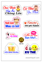 Hashtag đám cưới họp lớp sinh nhật đẹp #3