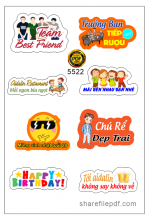 Hashtag đám cưới họp lớp sinh nhật đẹp #6