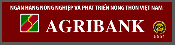 Market biển ngân hàng Agribank file corel