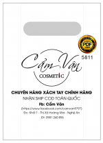 Mẫu in túi bóng Cẩm Vân Cosmetic - chuyên hàng xách tay