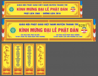 Market kính mừng đại lễ phật đản huyện Thanh Trì file corel