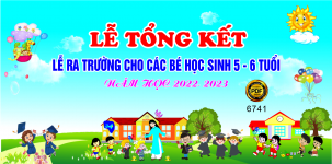 Lễ tổng kết - lễ ra trường cho các bé học sinh 5-6 tuổi