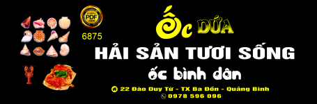 Biển Ốc dứa - hải sản tươi sống - ốc bình dân